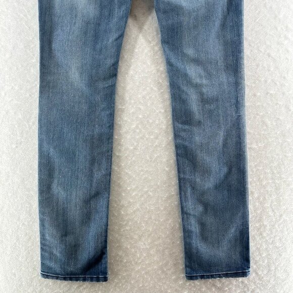 Volcom Jeans Womens Size 3/26 Stix Skinny Low Rise Light Washed Denim Blue - Picture 6 of 12